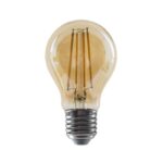 FILAMENT LED ΚΕΧΡΙΜΠΑΡΙ DIM A60 8W 2700K 230V AC 900LM RA80 30000HRS 360° 1xE27