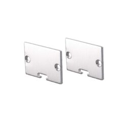 SET OF WHITE ΠΛΑΣΤΙΚΟ END CAPS FOR P117