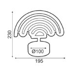 66 NEON LED ΛΑΜΠΑΚΙΑ ΜΕ ΜΠΑΤΑΡΙΑ (3xAA)/USB