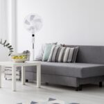 "ΑΝΕΜΙΣΤΗΡΑΣ ΜΕ ΟΡΘΟΣΤΑΤΗ ΛΕΥΚΟΣ ΜΕ 5 ΠΤΕΡΥΓΙΑ ΔΙΑΦΑΝΑ ΤΗΛΕΧΕΙΡΙΣΤΗΡΙΟ AC 55W Φ450mm - Image 2