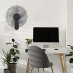 ΑΝΕΜΙΣΤΗΡΑΣ ΕΠΙΤΟΙΧΟΣ ΜΑΥΡΟΣ ΜΕ 5 ΠΤΕΡΥΓΙΑ ΔΙΑΦΑΝΑ ΤΗΛΕΧΕΙΡΙΣΤΗΡΙΟ & ΧΡΟΝΟΔΙΑΚΟΠΤΗΣ  AC 50W Φ450mm - Image 2