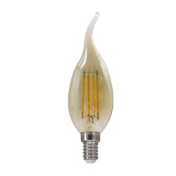 FILAMENT LED ΚΕΧΡΙΜΠΑΡΙ STEP-DIM C35 4W TIP ΚΕΧΡΙΜΠΑΡΙ 2700K 230V AC 500LM RA80 30000HRS 360° 1xE14
