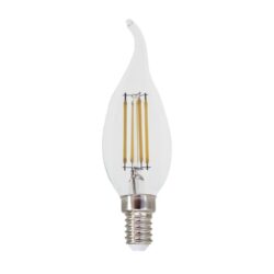 FILAMENT LED STEP-DIM C35 4W TIP 2700K 230V AC 570LM RA80 30000HRS 360° 1xE14