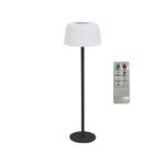 ΗΛΙΑΚΗ/ΕΠΑΝΑΦΟΡΤΙΖΟΜΕΝΗ RGBW LED ΛΑΜΠΑ ΔΑΠΕΔΟΥ D30*H15CM IP65 LiFePO4 2600mAh