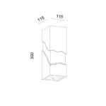 ΓΥΨΙΝΟ ΕΠΙΤΟΙΧΟ Φ/Σ ΦΥΣΙΚΟ 1XE14 MARI 120Χ120Χ300 - Image 6