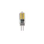 LED SMD ΠΛΑΣΤΙΚΟ ΔΙΑΦΑΝΟ 2W 4000K 12V AC/DC 190LM RA80 30000HRSRS 360° 1xG4