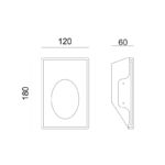 ΓΥΨΙΝΟ TRIMLESS Φ/Σ ROSIE ΕΜΜΕΣΟΥ ΦΩΤΙΣΜΟΥ MR11 12V - Image 2