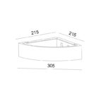 ΓΥΨΙΝΟ ΓΩΝΙΑΚΟ ΕΠΙΤΟΙΧΟ Φ/Σ ΦΥΣΙΚΟ 215Χ215 2ΧG9 CORNER - Image 6