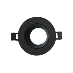 ΣΠΟΤ ΚΕΝΟ ΧΩΝΕΥΤΟ ΦΩΤΙΣΜΟΥ ΑΛΟΥΜΙΝΙΟ ΜΑΥΡΟ IP20 Φ87x87mm