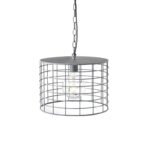 NETTO ΦΩΤΙΣΤΙΚΟ ΚΡΕΜΑΣΤΟ ΑΠΟΧΡΩΣΗ ΤΣΙΜΕΝΤΟΥ ΜΕΤΑΛΛΙΚΟ ΣΥΜΒΑΤΙΚΟ 1ΧΕ27 IP20 Φ350Χ1200mm