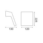 NETTO LETE 6W SMD EPISTAR LED 3000K 230V GREY - Image 4