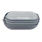 ΑΠΛΙΚΑ ΤΥΠΟΥ ΧΕΛΩΝΑ ΑΛΟΥΜΙΝΙΟ ΑΜΜΩΔΕΣ ΓΚΡΙ ΣΥΜΒΑΤΙΚΟ 1xE27 IP45 208x98x118mm