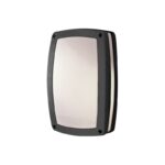 CUBE II - ΑΠΛΙΚΑ ΕΞΩΤΕΡΙΚΟΥ ΧΩΡΟΥ ΑΛΟΥΜΙΝΙΟ ΑΜΜΩΔΕΣ ΓΚΡΙ ΣΥΜΒΑΤΙΚΟ 2xE27 IP54 290x87x180mm