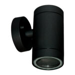 ΣΠΟΤ ΣΤΡΟΓΓΥΛΟ GU10 IP65 ΜΑΥΡΟ