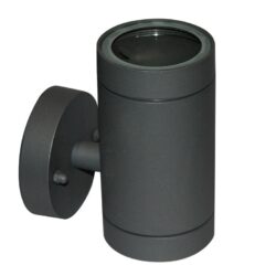 ΣΠΟΤ ΤΟΙΧΟΥ ΑΛΟΥΜΙΝΙΟ ΑΜΜΩΔΕΣ ΓΚΡΙ ΣΥΜΒΑΤΙΚΟ 1xGU10 IP54 85x64x121mm