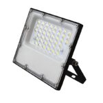 LED SMD ΠΡΟΒΟΛΕΑΣ ΜΑΥΡΟΣ 100-277V AC 10W 4000K 1200LM IP65 Ra80 5YRS IK08 ΒΑΛΒΙΔΑ ΕΚΤΟΝΩΣΗΣ