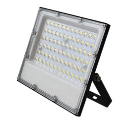LED SMD ΠΡΟΒΟΛΕΑΣ ΜΑΥΡΟΣ 100-277V AC 20W 6000K 2400LM IP65 Ra80 5YRS IK08 ΒΑΛΒΙΔΑ ΕΚΤΟΝΩΣΗΣ