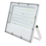 LED SMD ΠΡΟΒΟΛΕΑΣ ΛΕΥΚΟΣ 100-277V AC 50W 6000K 6000LM IP65 Ra80 5YRS IK08 ΒΑΛΒΙΔΑ ΕΚΤΟΝΩΣΗΣ