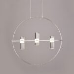 NETTO ΦΩΤΙΣΤΙΚΟ ΚΡΕΜΑΣΤΟ ΧΡΩΜΙΟ ΑΛΟΥΜΙΝΙΟ LED 12W 3000K 1080Lm IP20 530Χ1730mm - Image 5