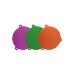 ΣΕΤ 3 ΧΡΩΜΑΤΙΣΤΩΝ ΦΑΚΩΝ ΠΛΑΣΤΙΚΟ ΠΡΑΣΙΝΟ & ΠΟΡΤΟΚΑΛΙ & ΜΩΒ