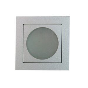 NETTO ΣΠΟΤ Νο92381 ΜΕ 9 LED ΛΕΥΚΟ ΓΚΡΙ ΜΕΤΑΛΛΙΚΟ