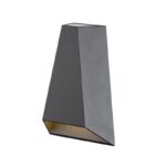 LED COB WALL LUMINAIRE 6W 425LM  30° AND 120°  230VAC 3.000K DARK GREY CRI80 IP54 30.000HRS - Image 4