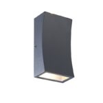 LED HP WALL LUMINAIRE 6W 180LM 89° 230V AC 3.000K DARK GREY CRI80 IP65 30.000HRS