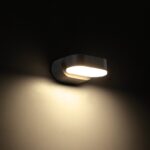 LED SMD WALL LUMINAIRE 7W 320LM 100° 230V AC 3.000K DARK GREY CRI80 IP54 30.000HRS - Image 2