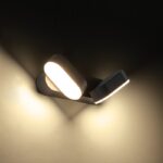 LED SMD WALL LUMINAIRE 13W 630LM 100° 230V AC 3.000K DARK GREY CRI80 IP54 30.000HRS - Image 2