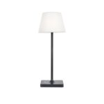 LED SMD TABLE BATTERY LUMINAIRE 2W 170LM  3.000K DARK GREY 360°  CRI80 IP54