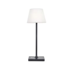 LED SMD TABLE BATTERY LUMINAIRE 2W 170LM  3.000K DARK GREY 360°  CRI80 IP54