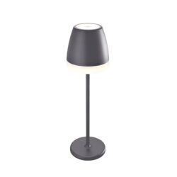 LED SMD TABLE BATTERY LUMINAIRE 2W 150LM 38° 3.000K DARK GREY CRI80 IP54