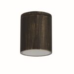 ΣΠΟΤ ΤΟΙΧΟΥ ΑΡΧΙΤΕΚΤΟΝΙΚΟΥ ΦΩΤΙΣΜΟΥ ΧΡΥΣΟ ΜΑΥΡΟ ΑΛΟΥΜΙΝΙΟ ΣΥΜΒΑΤΙΚΟ 1xGU10 IP65 Φ90x110mm