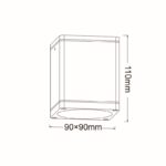 ΣΠΟΤ ΤΟΙΧΟΥ ΑΡΧΙΤΕΚΤΟΝΙΚΟΥ ΦΩΤΙΣΜΟΥ ΓΚΡΙ ΑΛΟΥΜΙΝΙΟ ΣΥΜΒΑΤΙΚΟ 1xGU10 IP65 Φ90x110mm - Image 7