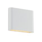 LED SMD WALL LUMINAIRE 7W 310LM 60° 230V AC 3.000K MATT WHITE CRI80 IP54 30.000HRS - Image 4