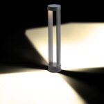 LED COB POST LUMINAIRE 9W 200LM 79° 230V AC 3.000K DARK GREY CRI80 IP54 30.000HRS
