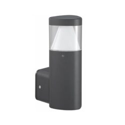 LED SMD WALL LUMINAIRE 7W 410LM 340° 230V AC 3.000K DARK GREY CRI80 IP54 30.000HRS