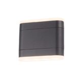 LED SMD WALL LUMINAIRE 9W 480LM 110° 230V AC 3.000K DARK GREY CRI80 IP54 30.000HRS - Image 4
