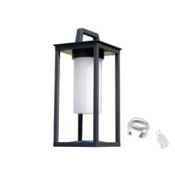 LED SMD TABLE BATTERY LUMINAIRE 3W 150LM 180° 3.000K DARK GREY CRI80 IP54