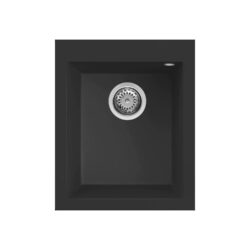 Νεροχύτης κουζίνας QUADRA 100 Nero 40 ELLECI 41x50cm