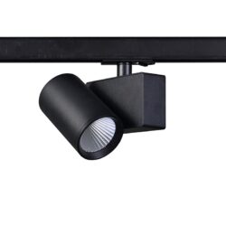 LED ΦΩΤΙΣΤΙΚΟ ΡΑΓΑΣ 230V AC 20W 3000K 1-PHASE 34° 2200LM Ra80 5YRS ΑΜΜΩΔΕΣ ΜΑΥΡΟ