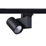 SAND BLACK LED ΦΩΤΙΣΤΙΚΟ ΡΑΓΑΣ 20W 3000K 3-PHASE 34° 2200LM 230V AC Ra80 5YRS
