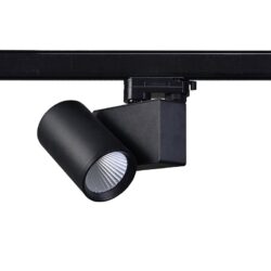 SAND BLACK LED ΦΩΤΙΣΤΙΚΟ ΡΑΓΑΣ 20W 3000K 3-PHASE 34° 2200LM 230V AC Ra80 5YRS