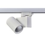 LED ΦΩΤΙΣΤΙΚΟ ΡΑΓΑΣ 230V AC 20W 3000K 3-PHASE 34° 2200LM Ra80 5YRS ΑΜΜΩΔΕΣ ΛΕΥΚΟ