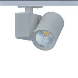 LED ΦΩΤΙΣΤΙΚΟ ΡΑΓΑΣ 230V AC 20W 4000K 1-PHASE 34° 2400LM Ra80 ΓΚΡΙ