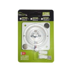 LED SMD MAGNET MODULE 12W 230V AC 960LM 160° 3000K RA80 30000HRS