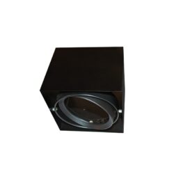 ΣΠΟΤ ΟΡΟΦΗΣ AR111 ΜΟΝΟ ΜΑΥΡΟ 150x150x120