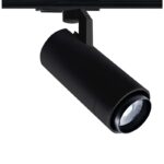 LED ΦΩΤΙΣΤΙΚΟ ΡΑΓΑΣ 230V AC 25W 3000K 1-PHASE 25-60° 2800LM MAX Ra80 5YRS ΑΜΜΩΔΕΣ ΜΑΥΡΟ