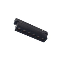 LED ΜΑΓΝΗΤΙΚΟ ΓΡΑΜΜΙΚΟ ΦΩΤΙΣΤΙΚΟ 48V DC 6W 4000K 550LM 36° OSRAM Ra90 L112mm ΜΑΥΡΟ