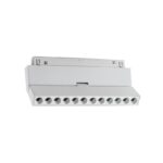 LED ΜΑΓΝΗΤΙΚΟ ΚΙΝΗΤΟ ΓΡΑΜΜΙΚΟ ΦΩΤΙΣΤΙΚΟ 48V DC 12W 3000K 1000LM 24° OSRAM Ra90 L220mm ΛΕΥΚΟ
